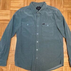 Brixton Men's Corduroy Long Sleeve Button Up